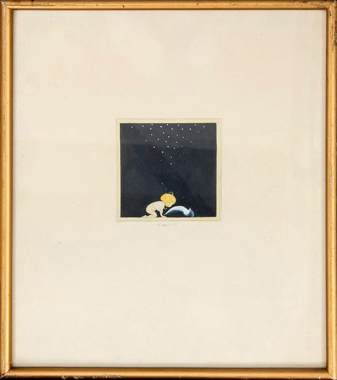 Einar Nerman, 9 pcs., 1915.