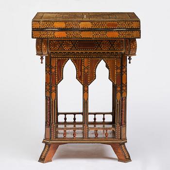 Spelbord, Damaskus Syrien, omkring år 1900.