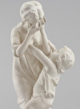 FIGURIN, parian, runt sekelskiftet 1900.