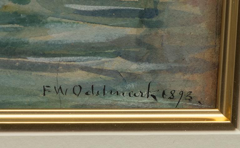 Frans Wilhelm Odelmark, Motif from Venice.