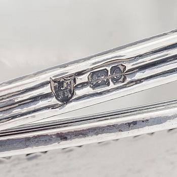 Haseler Brothers, brödkorg, sterlingsilver, Chester, England 1903.