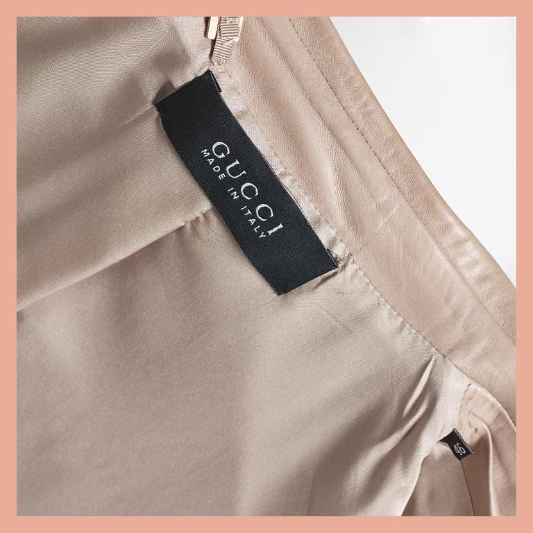 SKINNKAVAJ, Gucci, italiensk storlek 46.