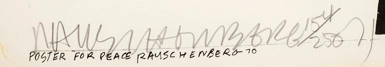 ROBERT RAUSCHENBERG,