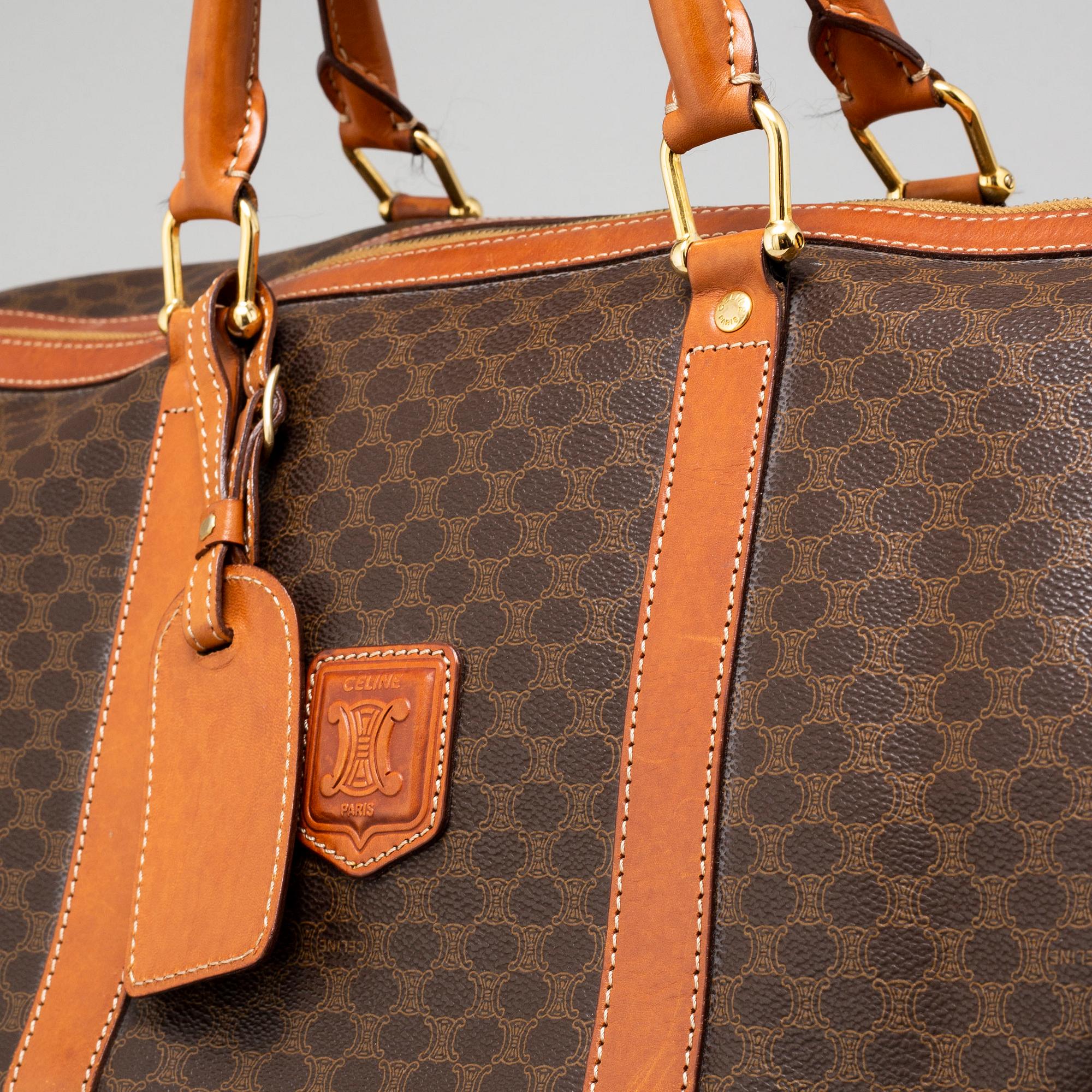 CÉLINE, väska, Macadam Duffle Bag.