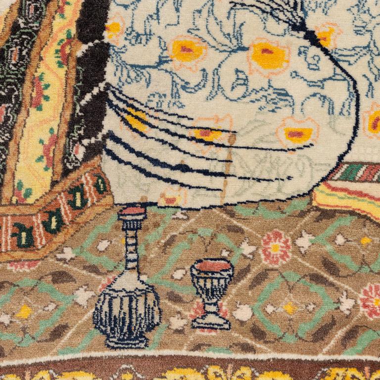 Rug, oriental, approx. 100 x 65 cm.