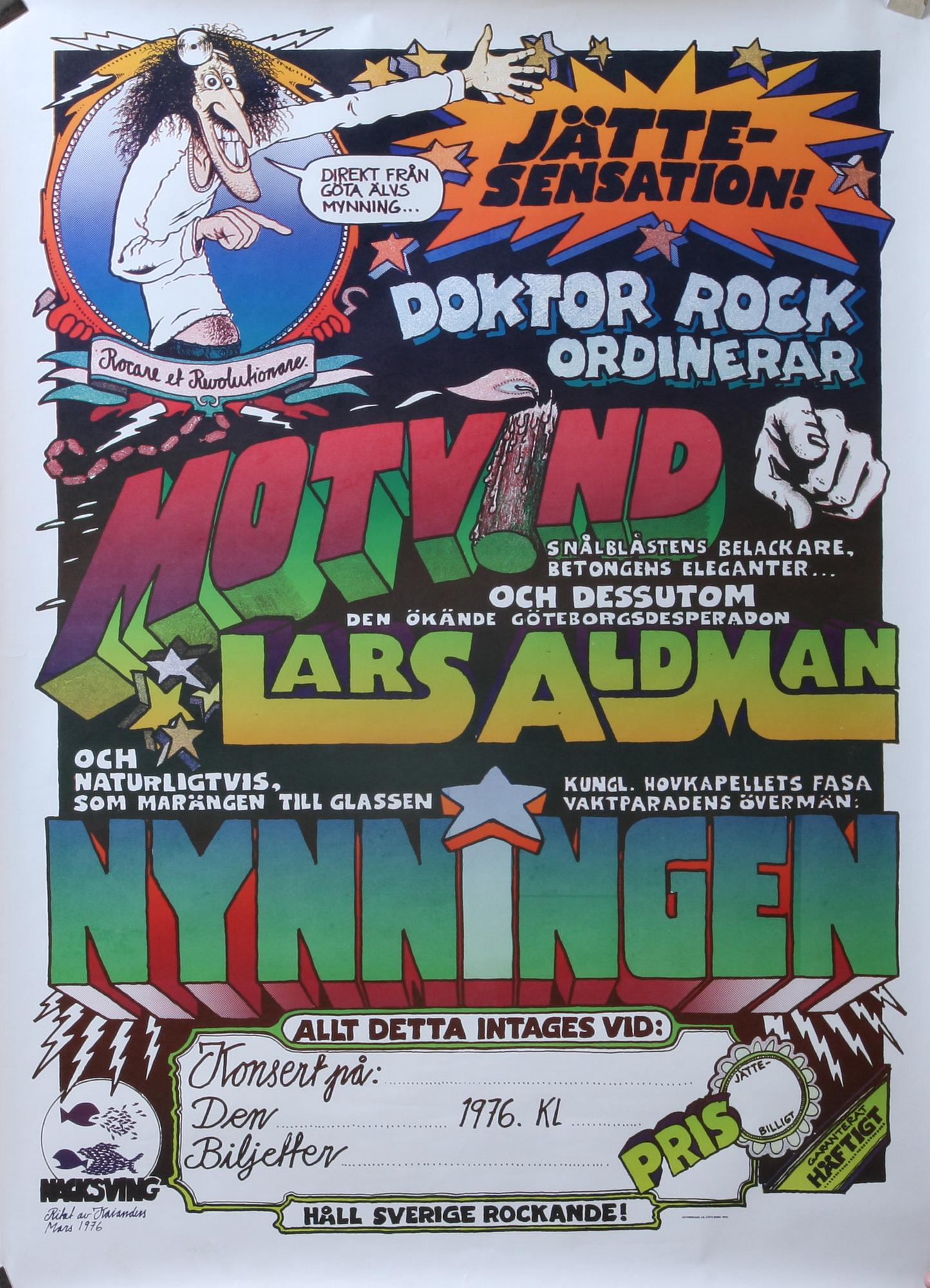 KAIANDERS SEMPLER, parti affischer, 4 st, 1900-talets tredje kvartal.