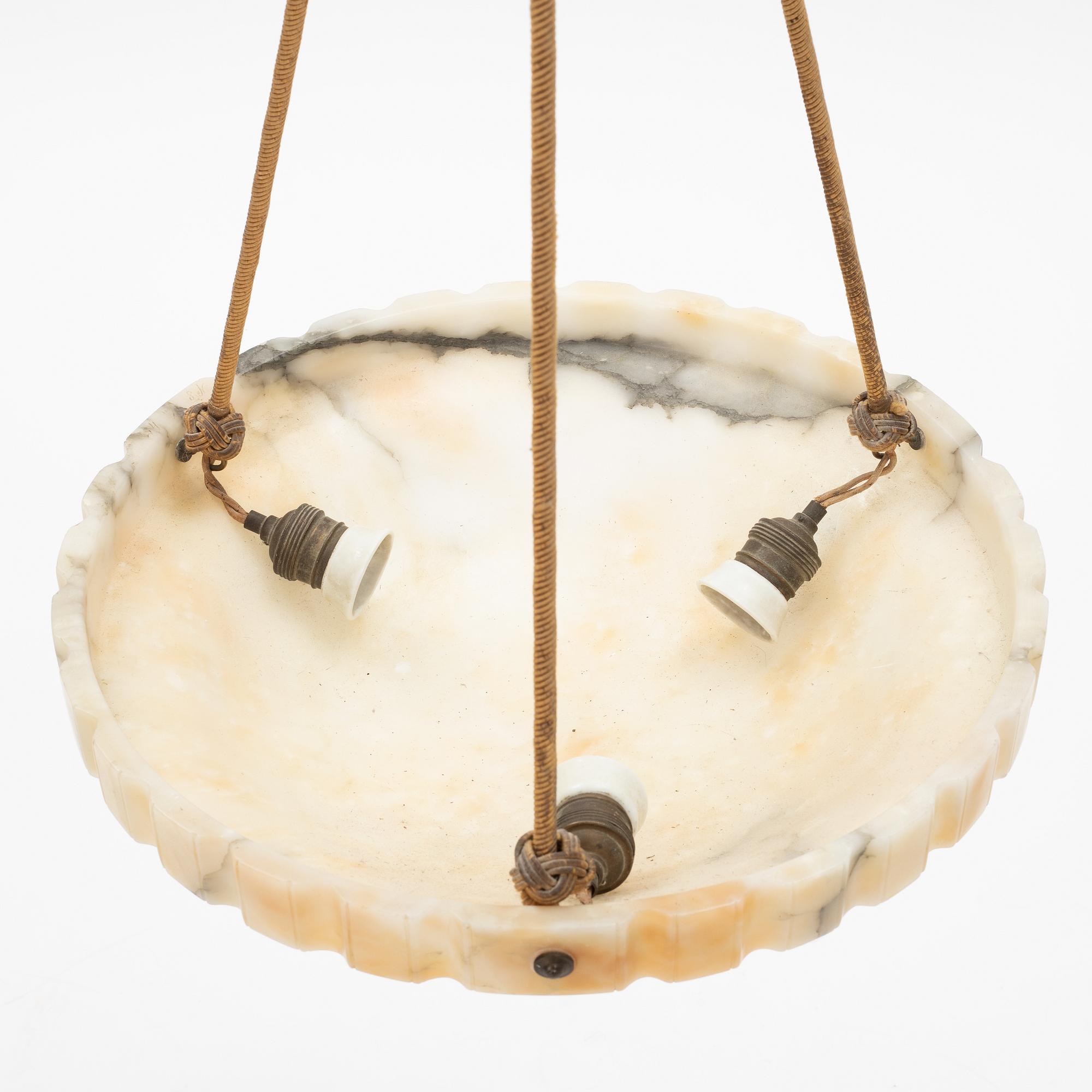 A ceiling light, first half of the 20th Century.