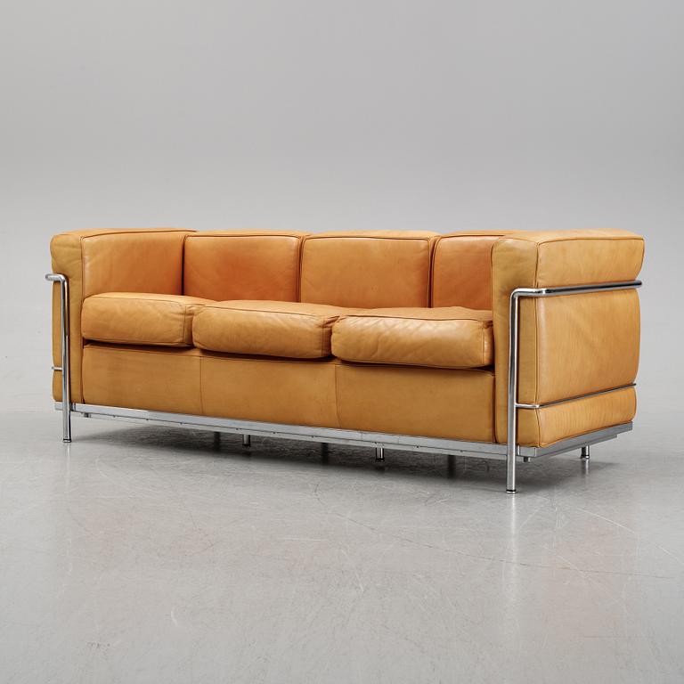 Le Corbusier, Pierre Jeanneret & Charlotte Perriand, soffa, "LC2", Cassina, Italien.