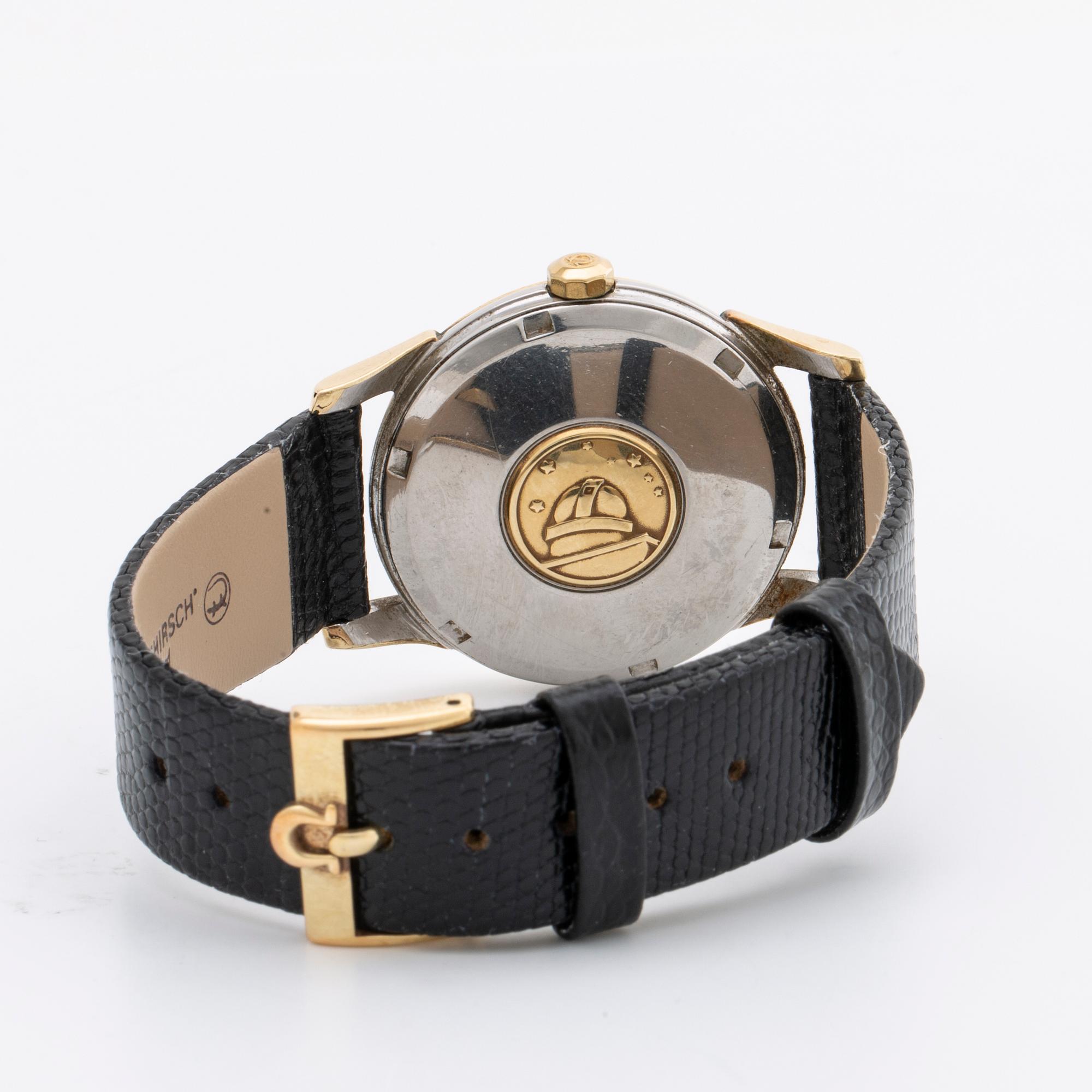OMEGA, Constellation, Chronometer, "Pie-Pan", armbandsur, 34 mm.