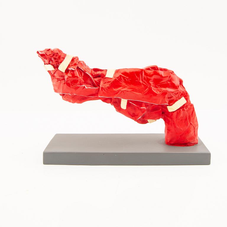 Carl Fredrik Reuterswärd, Non-Violence Project Foundation, sculpture dated and numbered 2017 4/30.