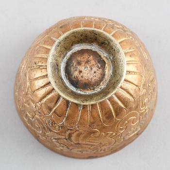 SUPKOPP, mässing, rokoko, 1700-tal.