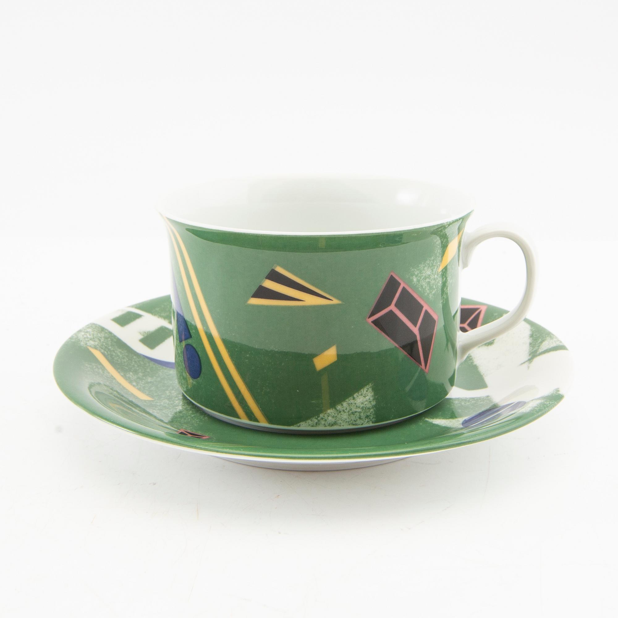 Dinner service, 34 pcs, "Designers Collection" Rörstrand Porcelain, late 20th century.
