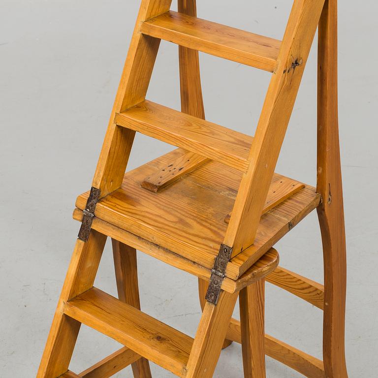 A 20th century chair/ladder.