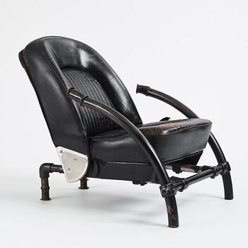 Ron Arad, a rare and signed Rover-Chair, One Off, London 1980's.