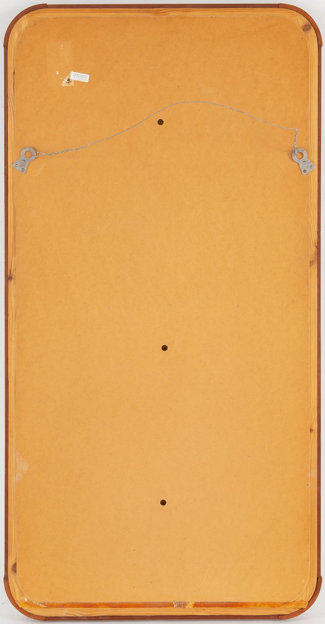 A mirror and table, Glas & Trä, Hovmantorp, 1950s.