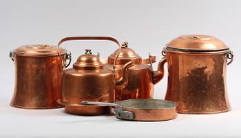 PARTI KOPPAR, 8 delar. 1800-tal bl a.