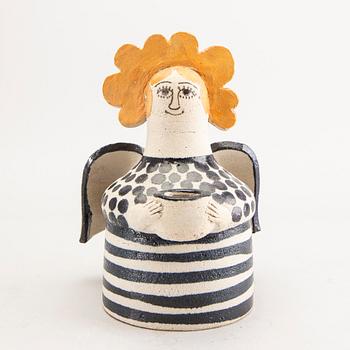 Lisa Larson, figurine / candlestick, stoneware.