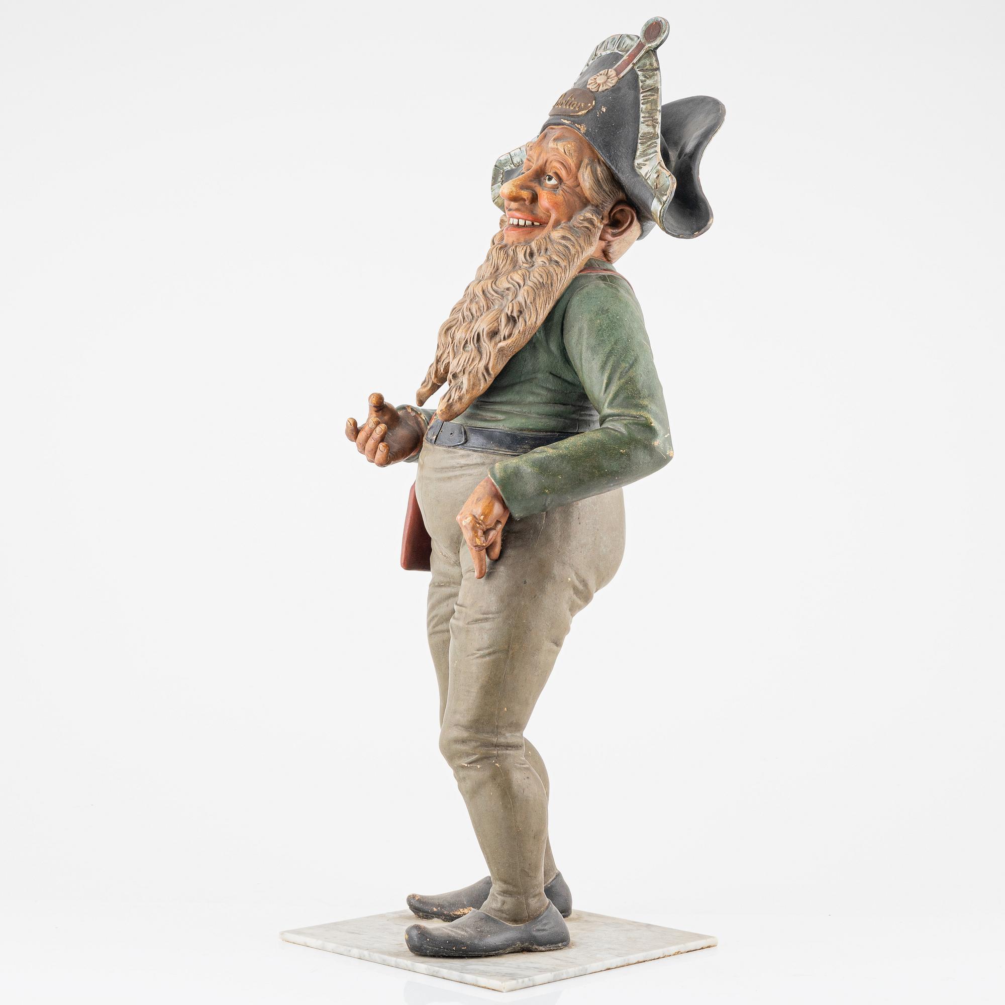 A garden gnome, Germany, first half of the 20th Century.