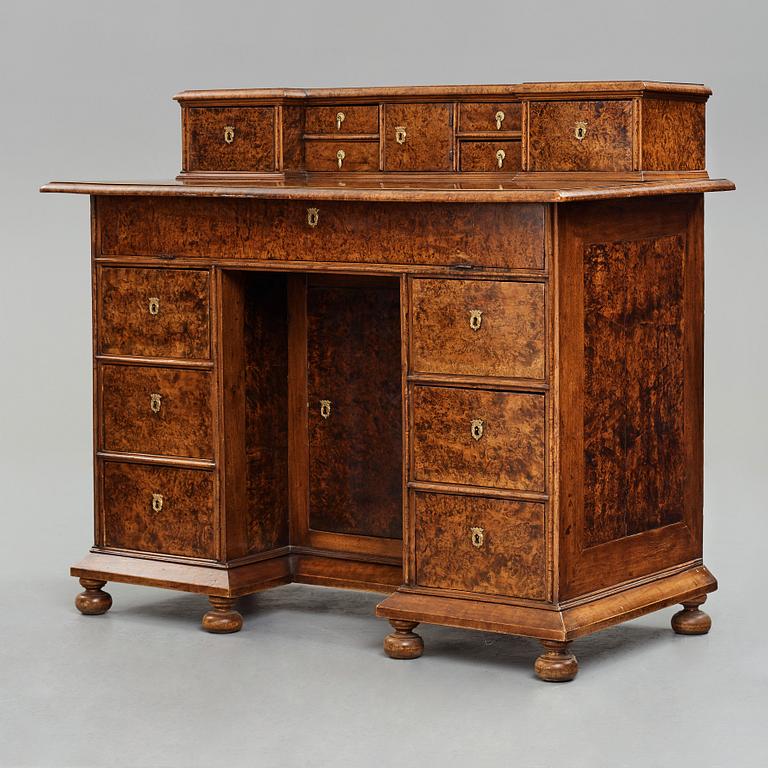 A Swedish late Baroque writing desk, 1720's-40's.