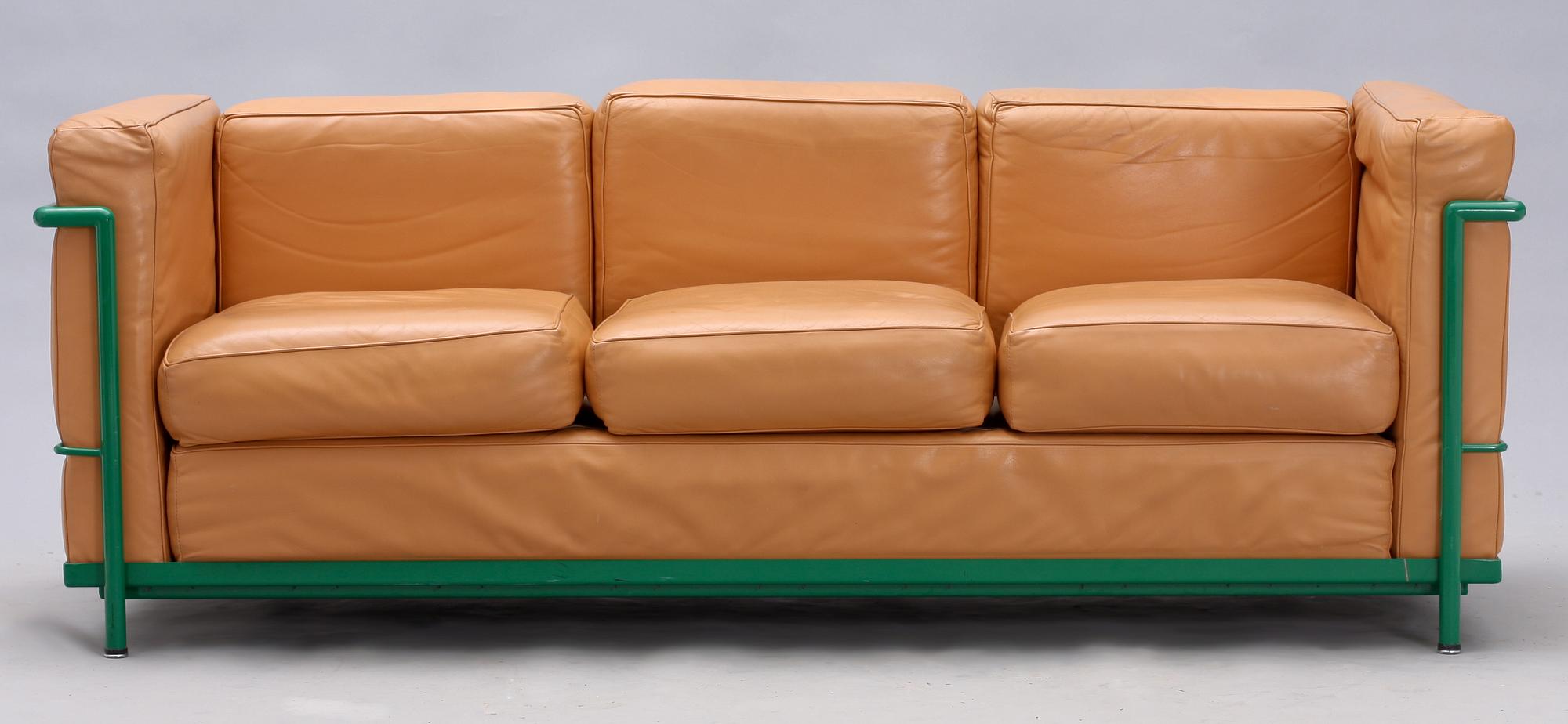 SOFFA, kopia efter "LC-2", Le Corbusier. Italien, 1980-tal.