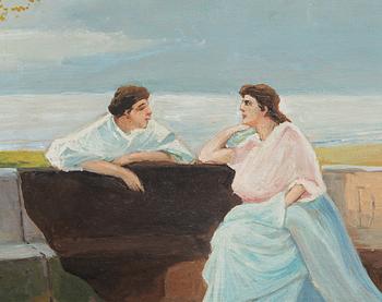 G Rosinsky, copy after Ivan Seleznyov, In Pompeii.