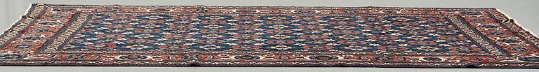 A CARPET, a semi-antique/old Veramin, ca 353 x 213,5-215,5 cm.