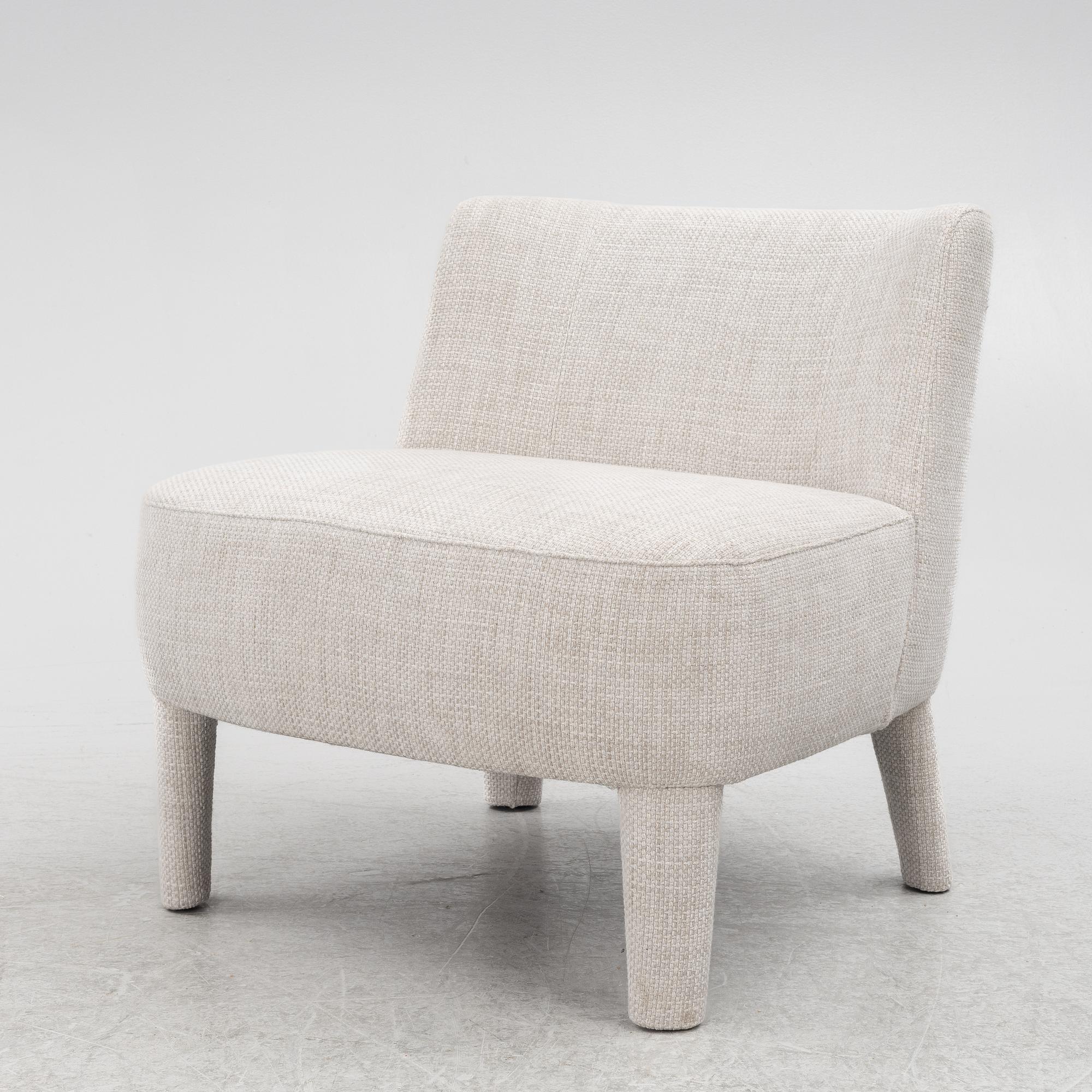 Andrea Parisio, an 'Isabelle' easy chair, Meridiani, Italy.