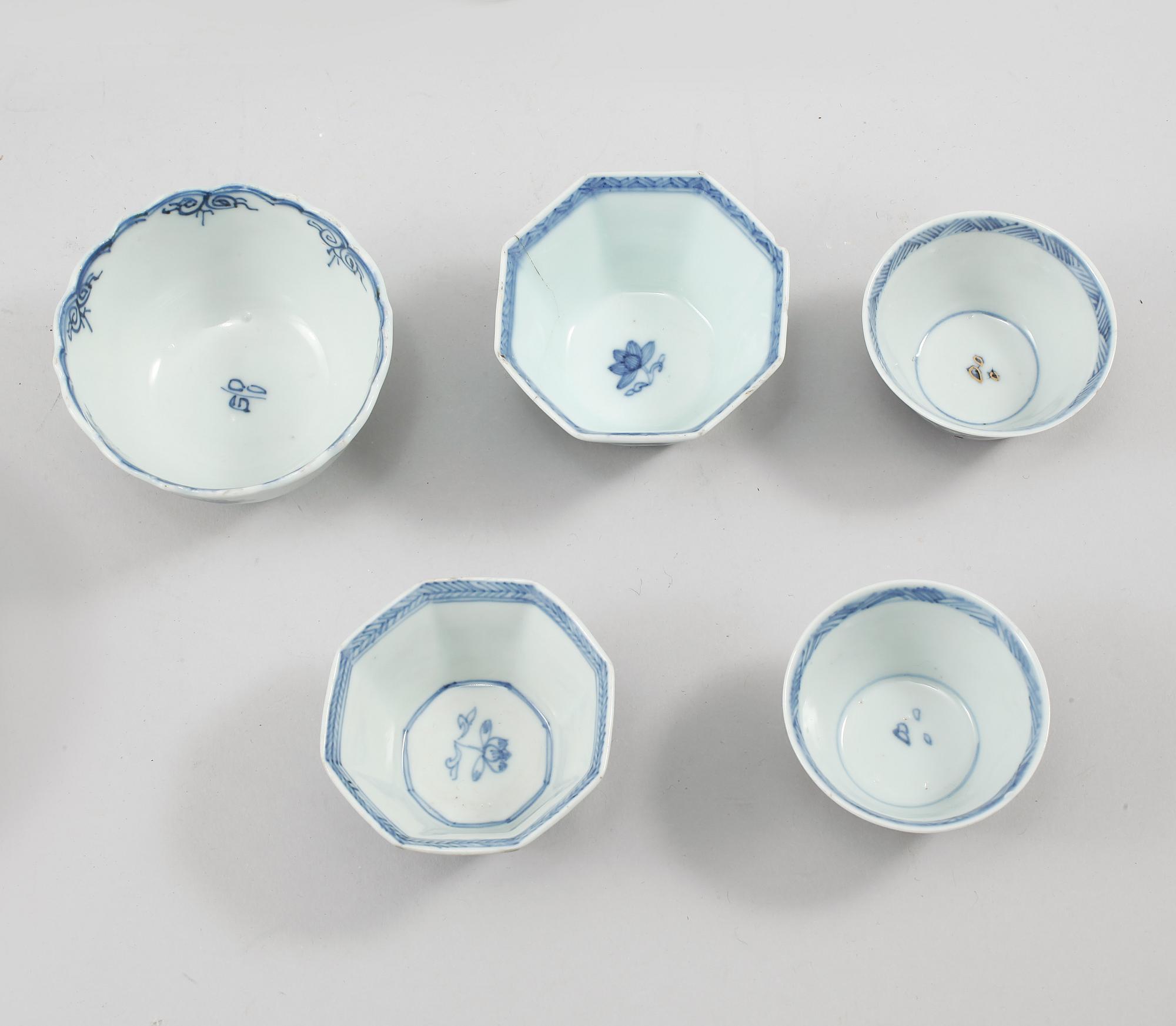 PARTI PORSLIN, Kina, 1700, 1800 och 1900-tal.