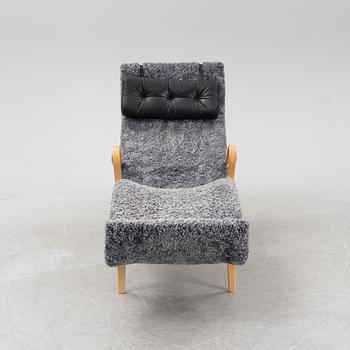 A 'Pernilla 3' lounge chair by Bruno Mathsson, dated 2003.