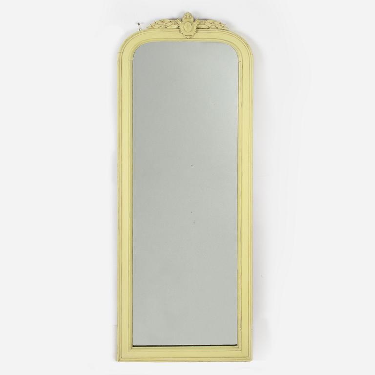 A mirror, circa 1900.
