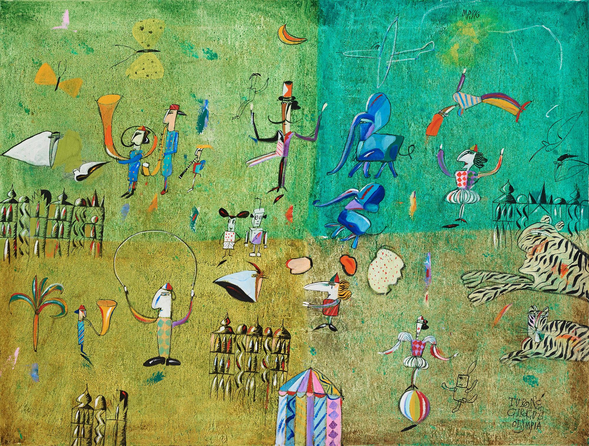 Madeleine Pyk, "Turné Cirkus Olympia".