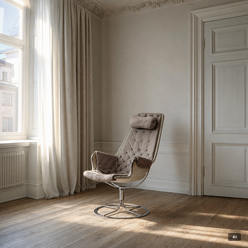 Bruno Mathsson, Armchair, "Jetson", DUX.