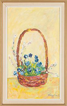 Väinö Paris, Flowers in a Basket.