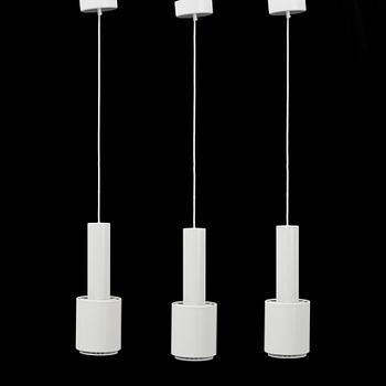 ALVAR AALTO, a set of three 'A 110 Hand granade' pendant lamps, Artek.