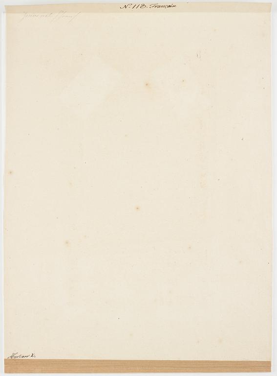 ITALIENSK SKOLA 1700-TAL, osignerad. Rödkrita, bildyta 30 x 18 cm.