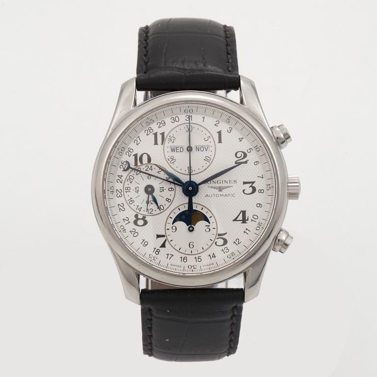 LONGINES, Master Collection, chronograph, wristwatch, 40 mm,