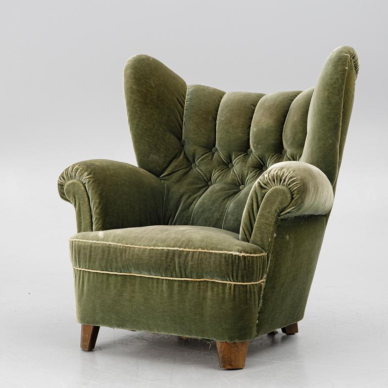 Fåtölj, Swedish Modern, 1900-talets första hälft.