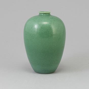 a stoneware vase by Erich & Ingrid Triller, Tobo.