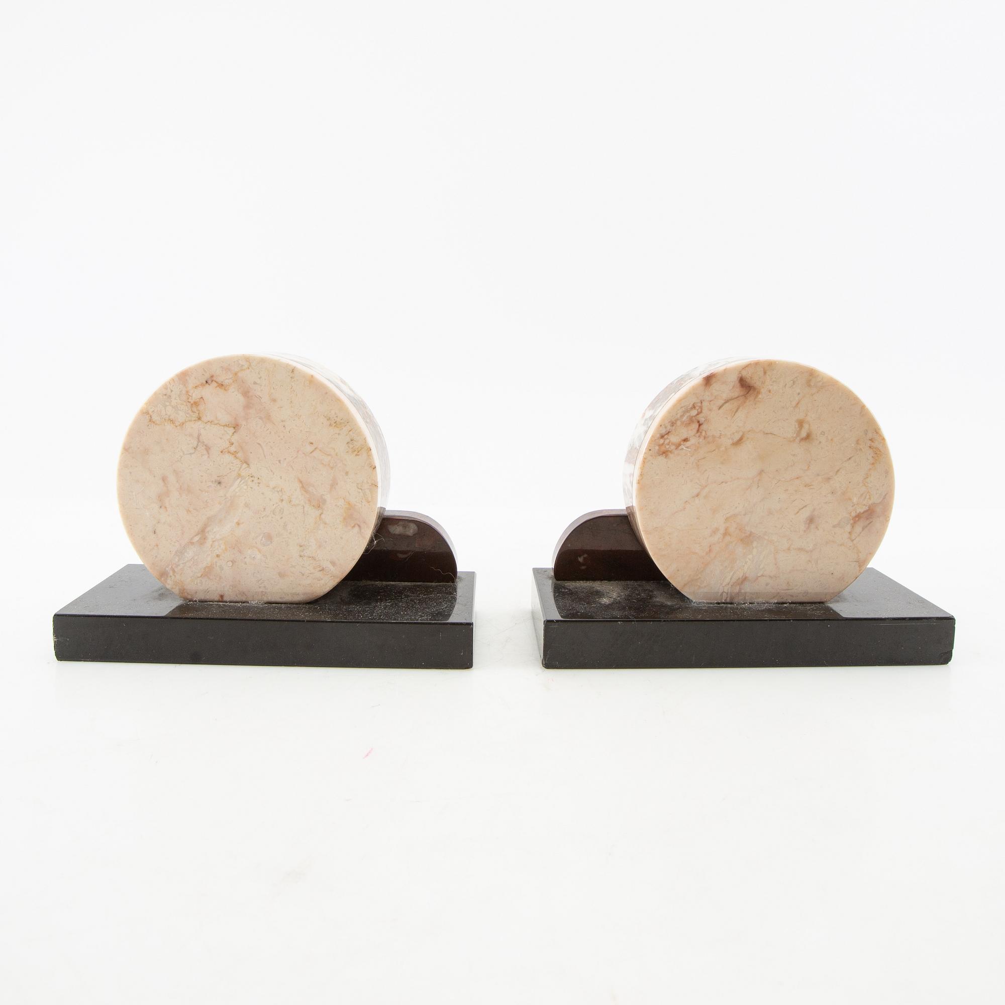 Table garniture 3 dlr Art Deco first half of the 20th century.