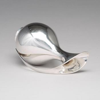 Kay Fisker, kanna, Firma Anton Michelsen, Köpenhamn 1965, sterling silver.