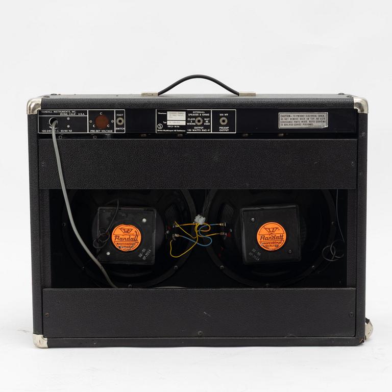 Randall, "Commander II", "RG-120-212", guitar amplifier, 1970s, USA.