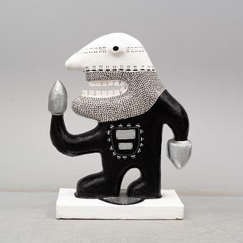 KAJ -FICAJA, sculpture, unsigned.