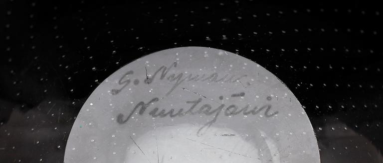 SKÅLFAT, glas, Gunnel Nyman, Nuutajärvi Notsjö, Finland, sign.