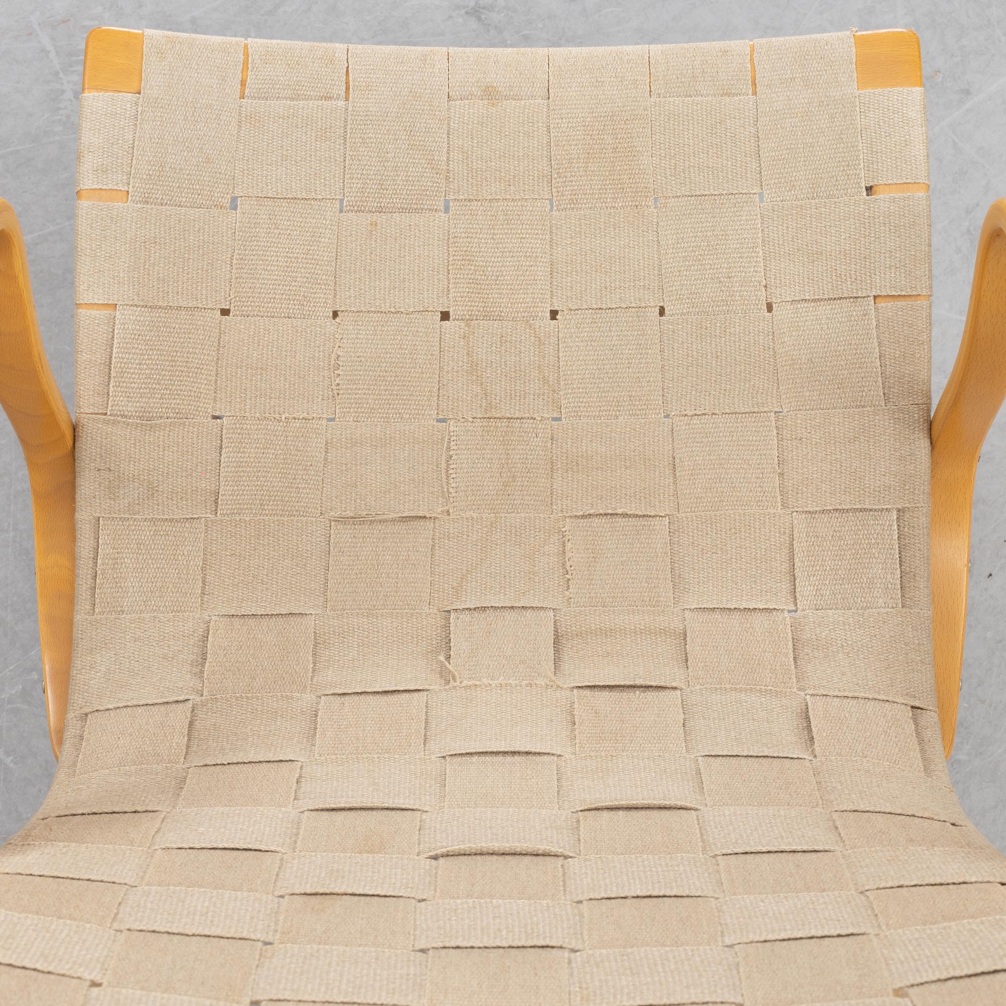 Bruno Mathsson, an 'Eva' easy chair from Dux.