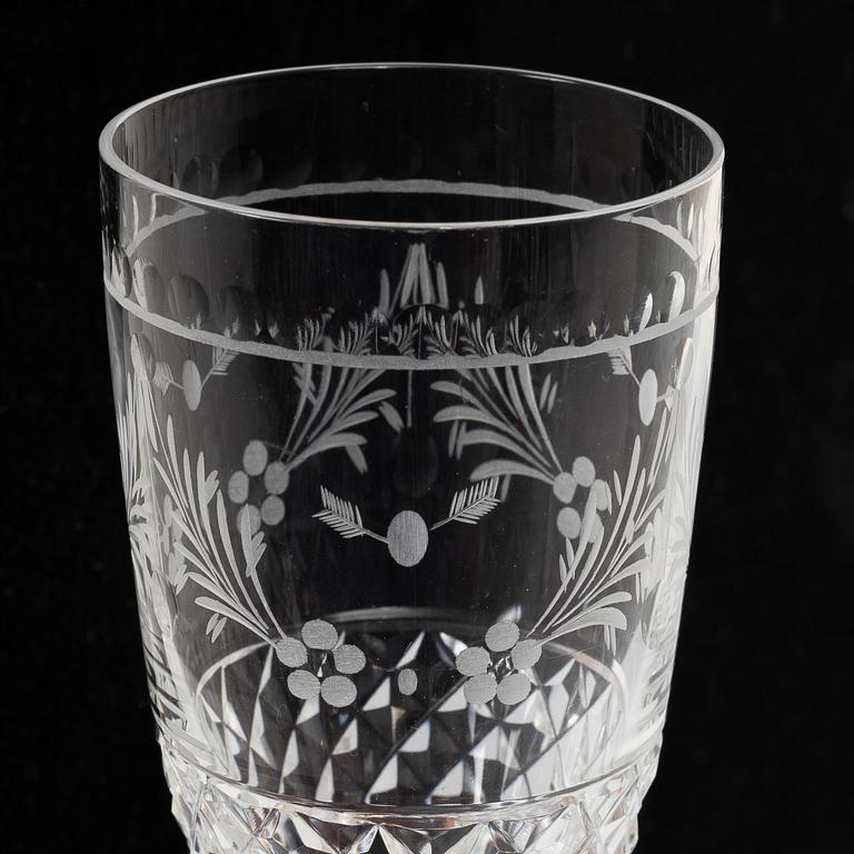 Champagneglas, 7 st, "Elvira Madigan", Kosta.