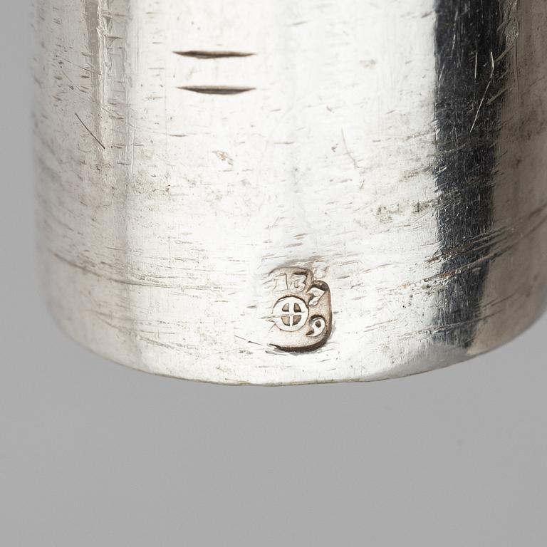 Kungliga kandelabrar, ett par, för två ljus, silver, Österrike, lgnaz Joseph Würth, Wien 1779, Louis XVI.