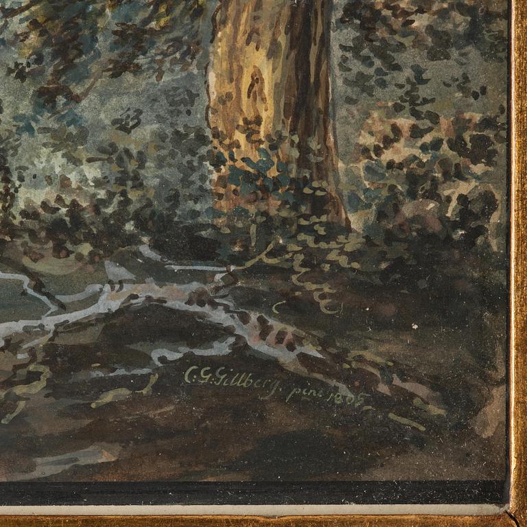 Carl Gustaf Gillberg, Vyer över bruk, ett par.