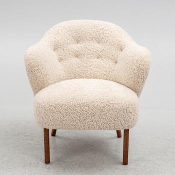 Flemming Lassen, lounge chair, mid 20th century.