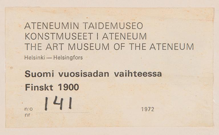 Akseli Gallen-Kallela, "Kullervo Cursing.".