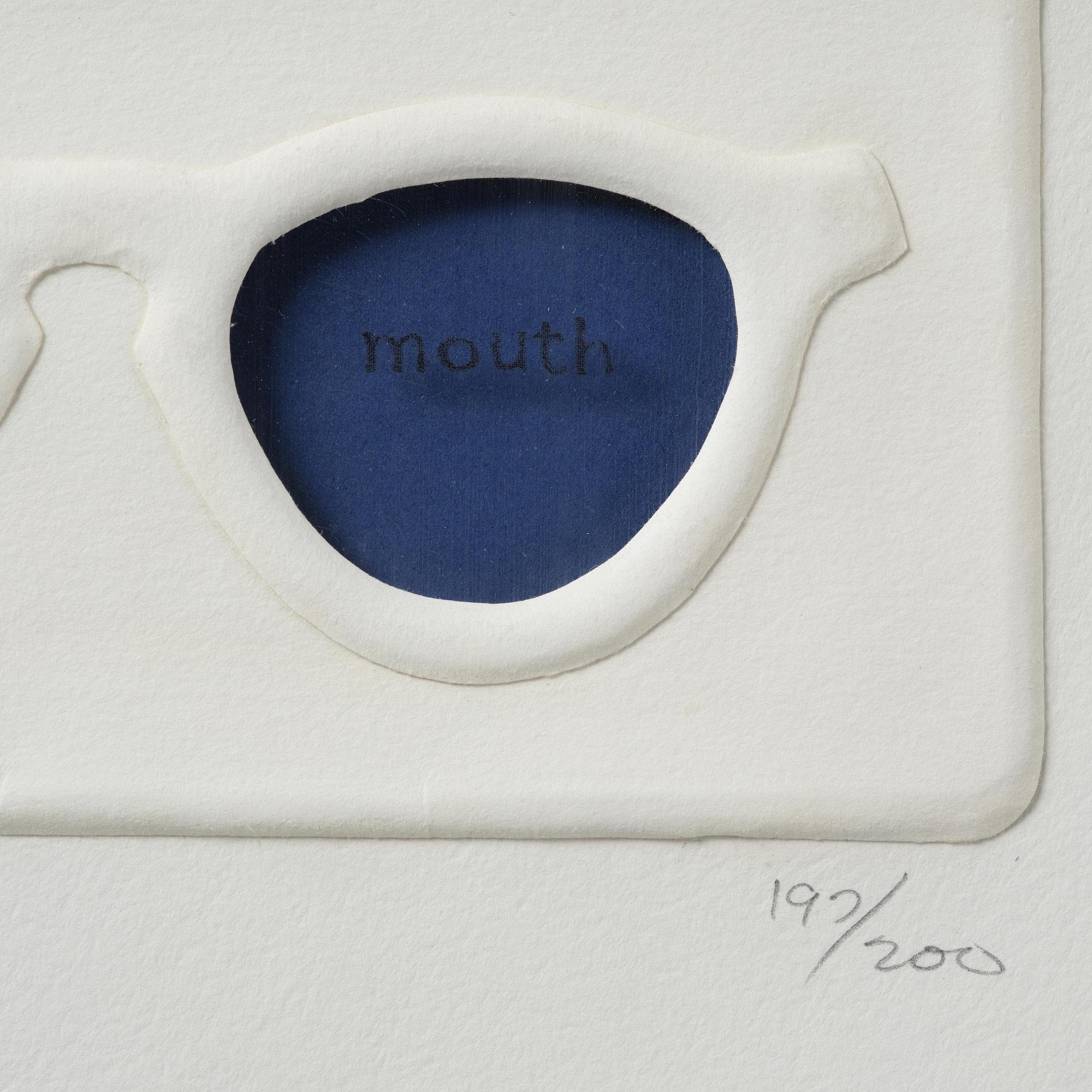 Jasper Johns, "The Critic sees" ur "Ten from Leo Castelli".